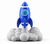 Cohete representando respaldo tecnológico